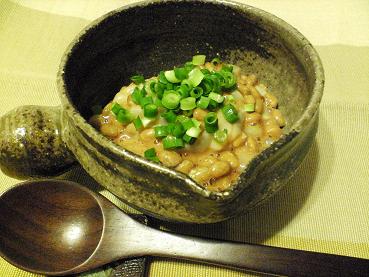 塩辛納豆の写真